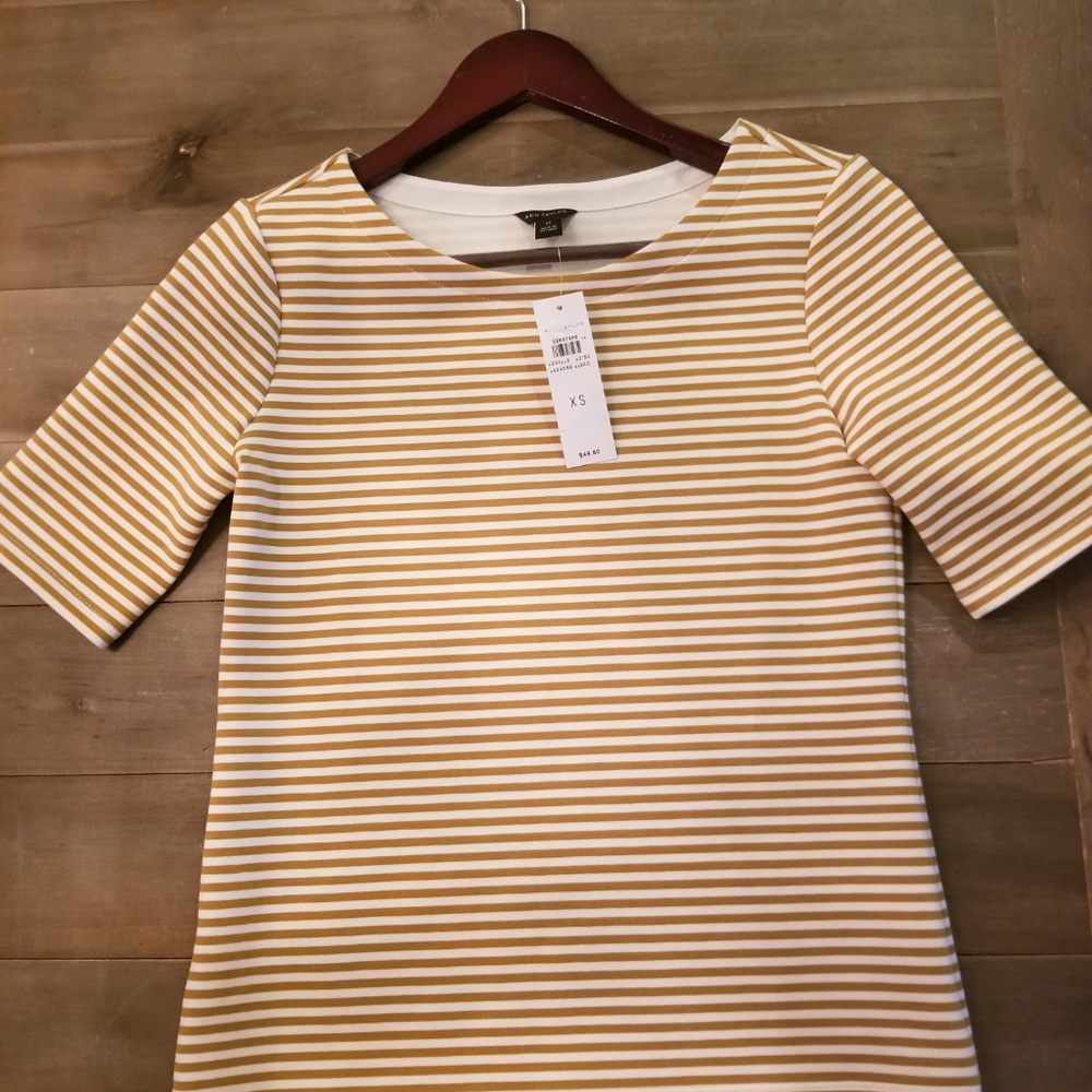 Anne Taylor Striped Shirt + New with Tags